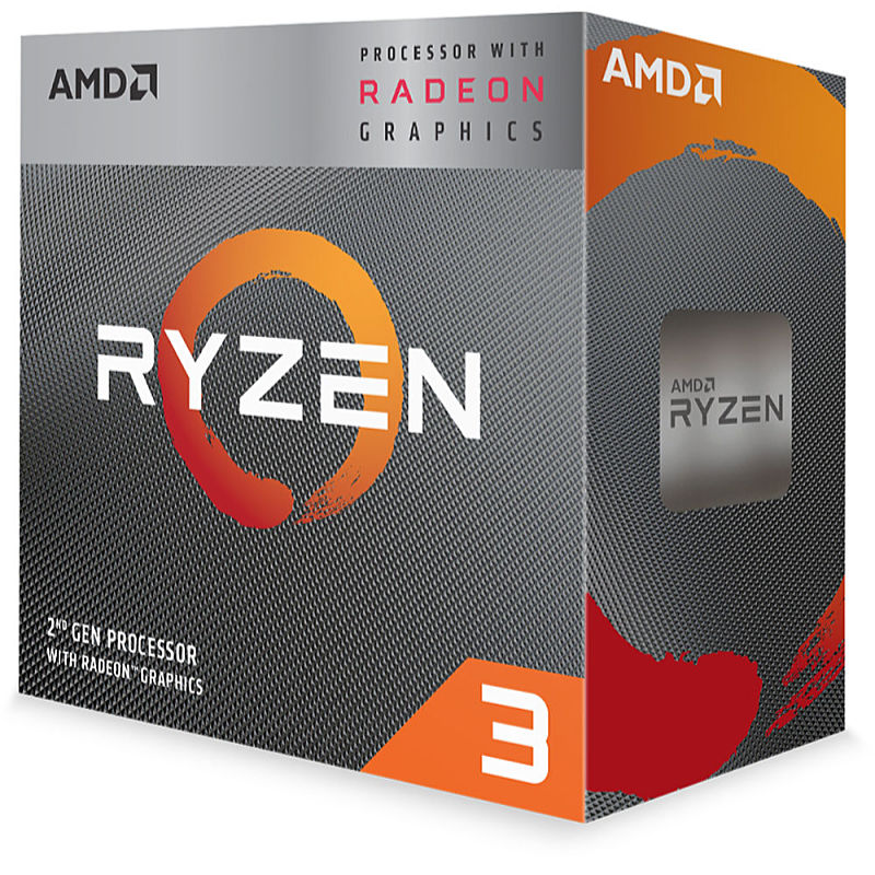 AMD - Processzor - AMD AM4 Ryzen 3 3200G 3,6GHz 65W YD3200C5FHBOX CPU, dobozos