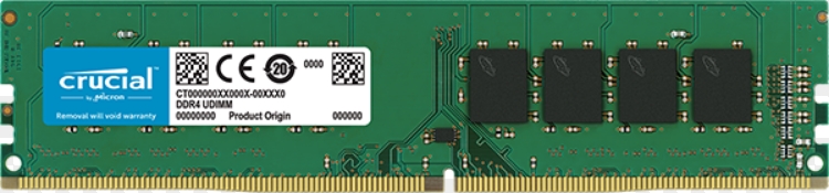 Crucial - Memria - Crucial CT4G4DFS824A 4Gb/2400MHz CL17 1x4GB DDR4 memria