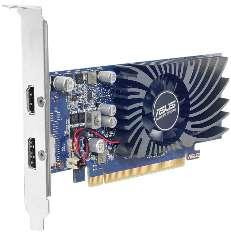 ASUS - Videkrtya - PCI-E - Asus GT1030-2G-BRK 1030GT 2Gb DDR5 PCIE Low Profil videokrtya