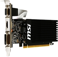 MSI - Videkrtya - PCI-E - MSI Passive GT 710 2GD3H LP 710GT 2Gb DDR3 PCIE videokrtya