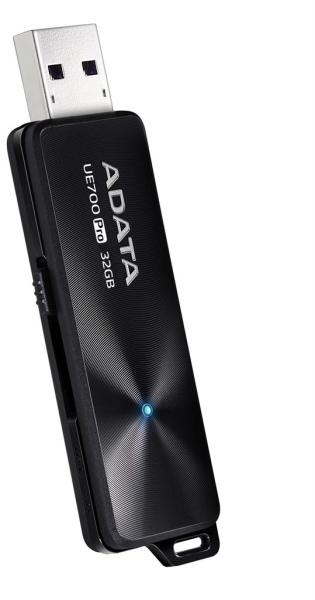 A-DATA - Pendrive - A-DATA UE700PRO 32Gb USB3.1 PenDrive, fekete