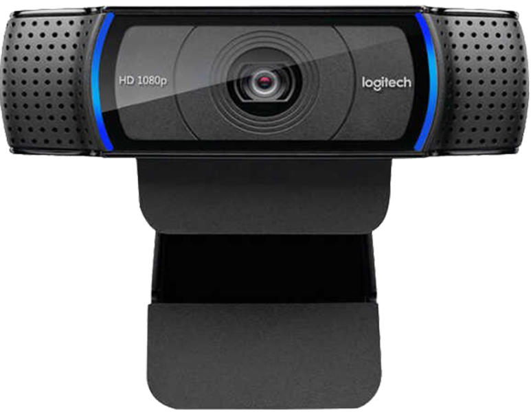 Logitech - Webkamera - Kamera Logitech C920e HD 960-001360 1920x1080, 30fps, 2MP, 78, USB, beptett mikrofon, autofkusz