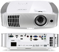 Acer - Projector - Acer H7550ST 1080p DLP 3D projektor