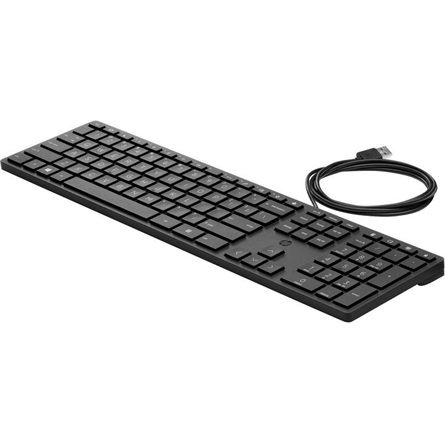 HP - Keyboard Billentyzet - Keyboard HU USB HP 9SR37AA 320K Slim Keyboard Black