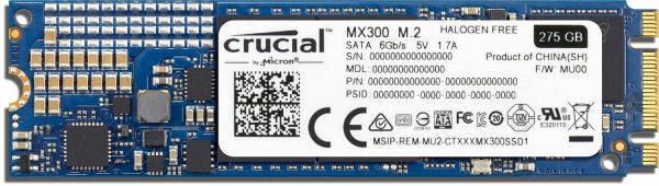 Crucial - SSD - Crucial MX300 275GB CT275MX300SSD4 M.2 2280 SATA SSD meghajt