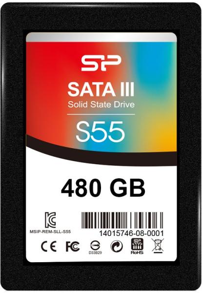 Silicon Power - SSD - Silicon Power Slim S55 480GB 2.5' SATA3 SSD meghajt