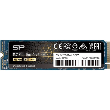 Silicon Power - SSD - SSD Silicon Power M.2 2280 1TB US70 Gen4 x4 SP01KGBP44US7005