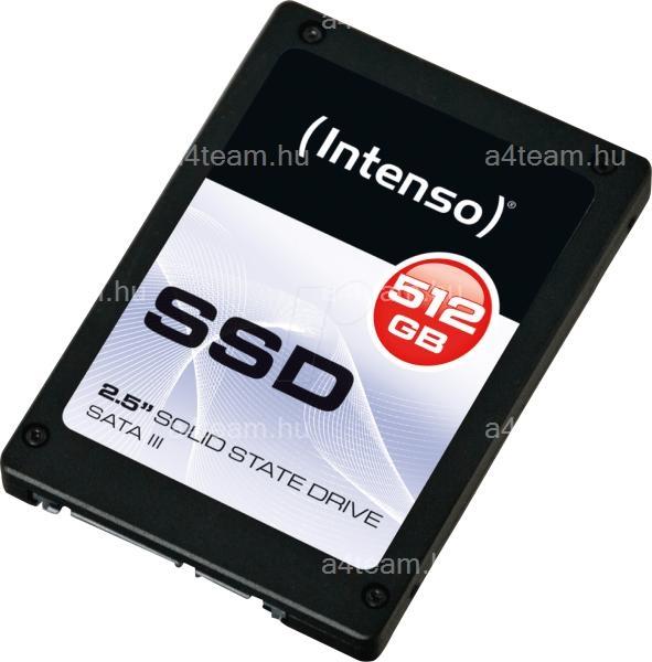 Intenso - SSD - SSD Intenso 2,5' 512Gb TOP 3812450 olvass: 500MB/s, rs: 490MB/s