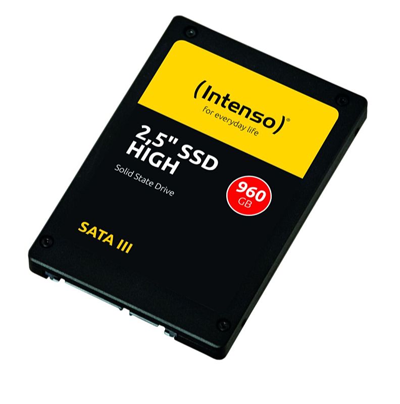 Intenso - SSD - SSD Intenso 2,5' 960Gb High Performance 3813460 olvass: 520MB/s, rs: 480MB/s