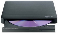 LG - DVD-r - LG GP57EB40 kls Slim USB DVD r, fekete