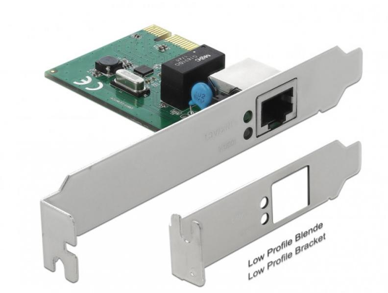DeLOCK - Adapter - Delock 1xGigabit LAN PCI-E 90381