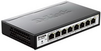 D-Link - Hlzat Switch, FireWall - D-Link DDGS-1100-08V2/E Gbit Manageable Switch