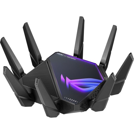 ASUS - Router - Wireless s Tobbbi Wireless eszkzk - Asus ROG Rapture GT-AXE16000 Dual-Band Wi-Fi USB-4G/LTE gaming router