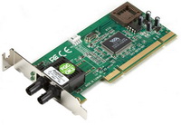 Black Box - Adapter - Black Box 100BASE-FX Fiber PCI ST Multimode NIC