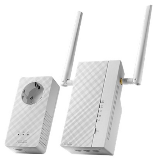 ASUS - Adapter - Asus PL-AC56 KIT 1200Mbps WiFi Extender