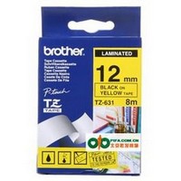 Brother - Mtrix, szallag - Brother P-TOUCH TZe631 12mm festkszalag