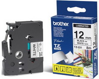 Brother - Printer Matrix szalag ribbon - Brother TZE231 12mm 8m fekete/fehr laminlt szalagkazetta