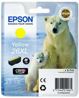 EPSON - Festk - Tintapatron - Epson 26XL srga tintapatron 9,7ml