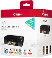 Canon - Festk - Tintapatron - Canon PGI-29 CMY/PC/PM/R tintapatron multipack