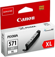 Canon - Festk - Tintapatron - Canon CLI-571XL tintapatron, Grey