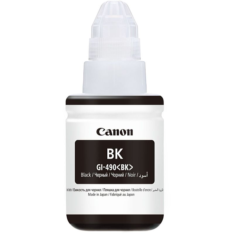 Canon - Festk - Tintapatron - Canon GI-490 135ml tinta, Black