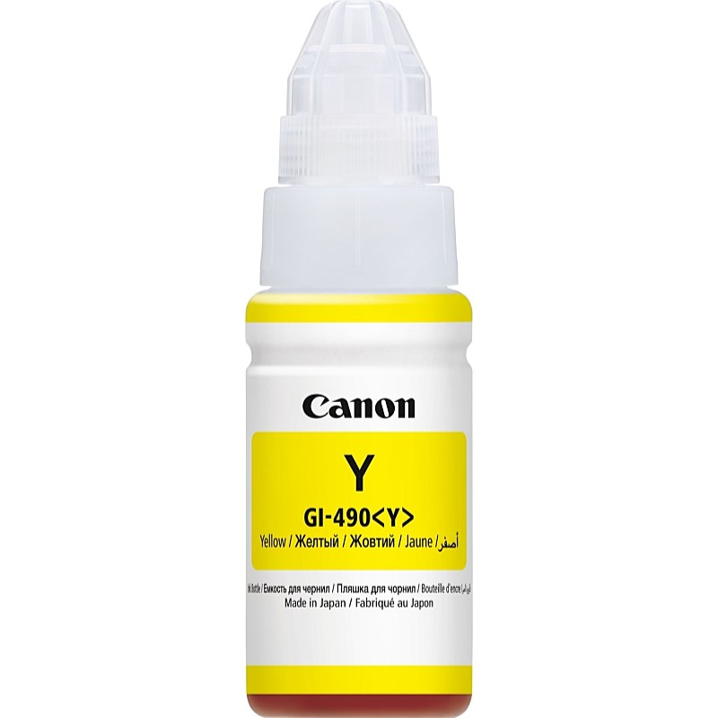 Canon - Festk - Tintapatron - Canon GI-490 70ml tinta, Yellow