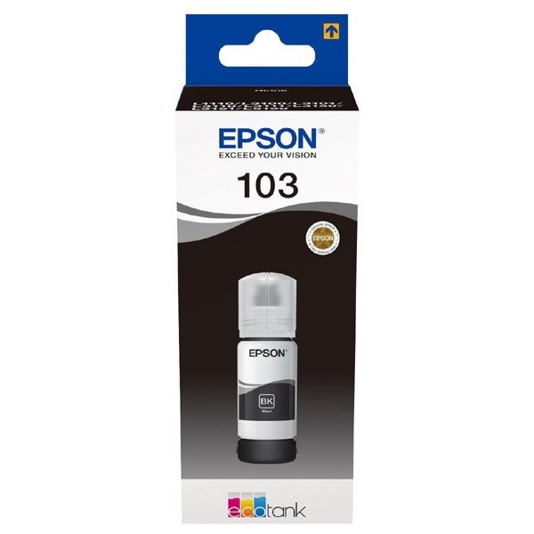EPSON - Festk - Tintapatron - Epson C13T00S14A 103 ECOTANK, Black