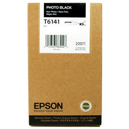 HP - Festk - Tintapatron - Epson C13T614100 220ml tintapatron, Black