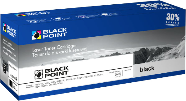 Black Point - Festk - Toner - Black Point Lexmark C540H1KG utngyrtott toner, Black