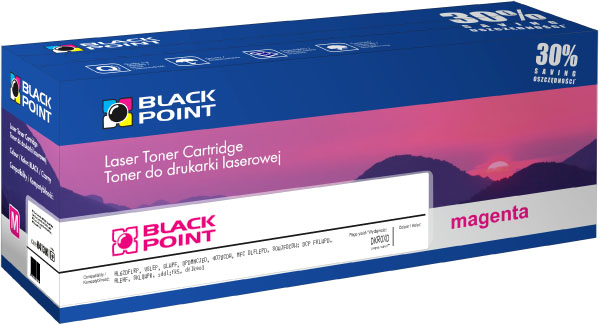 Black Point - Festk - Toner - Black Point Lexmark C540H1MG utngyrtott toner, Magenta