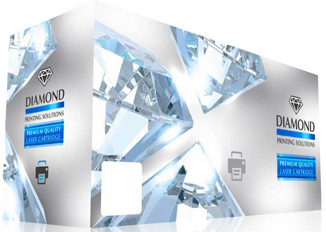 Diamond - Festk - Toner - Diamond HP CF411X utngyrtott toner, Cyan