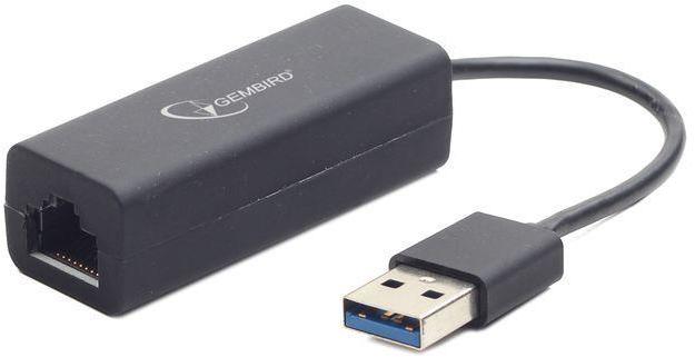 Gembird - Bluetooth, Infra adapter - Gembird NIC-U3-02 USB3.0 - Gigabit Ethernet Adapter