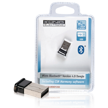 Nedis - Bluetooth, Infra adapter - Nedis Bluetooth V4.0 USB adapter BLDO100V4BK