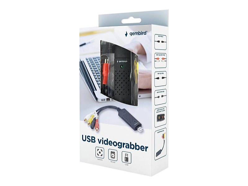 Gembird - Digitalizl krtyk - USB-vide digitalizl 2.0 Video Grabber Gembird UVG-002