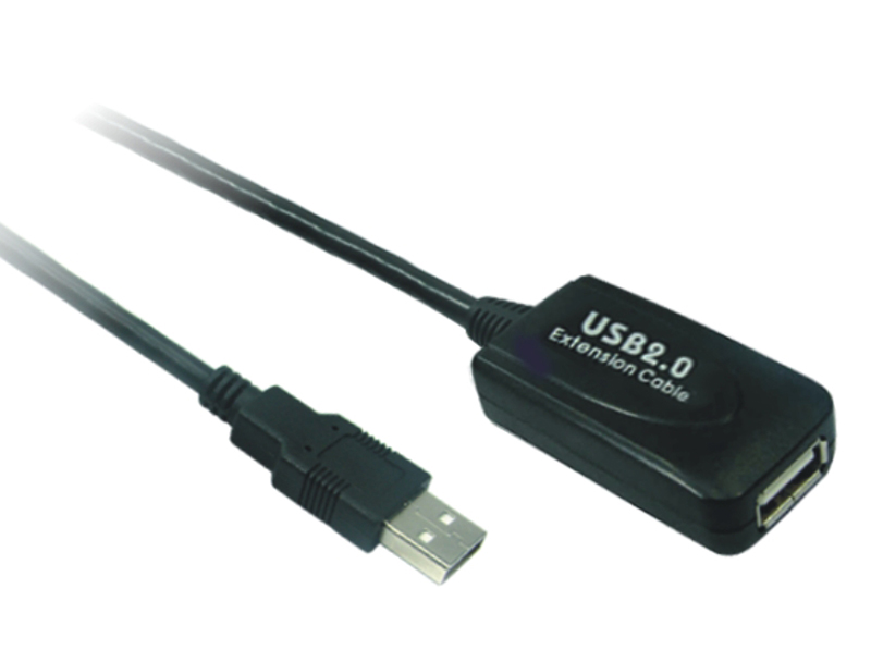 Wiretek - Bluetooth, Infra adapter - Wiretek 5m USB-Extender