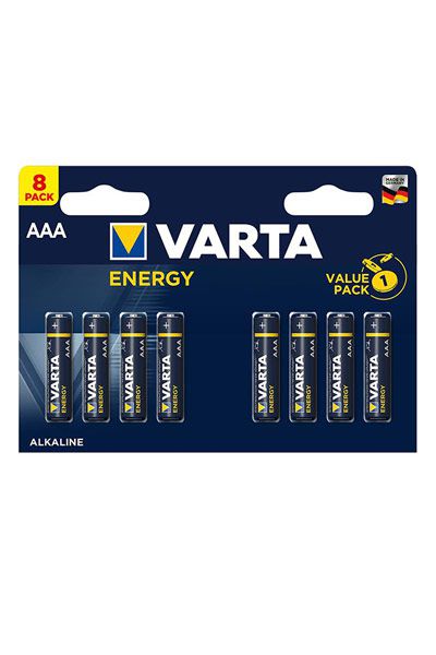 Varta - Akku / Elem - Elem LR03 VARTA AAA mikro 8db LongLife Power