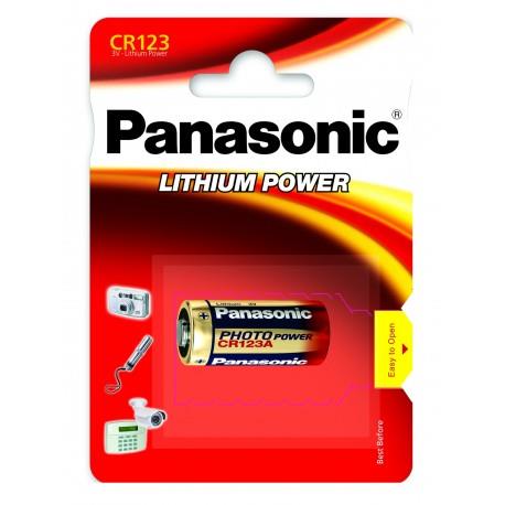 Panasonic - Akku / Elem - Panasonic CR123A 3V 1400mAh Lithium elem