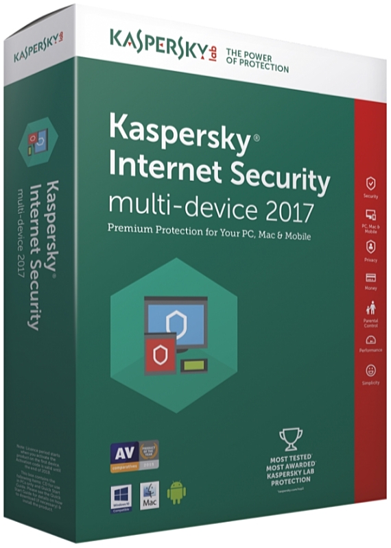 Kaspersky - Vrusrt - Kaspersky Internet Security 1U (1 eszkz 1 v ESD) KL1939ODAFS