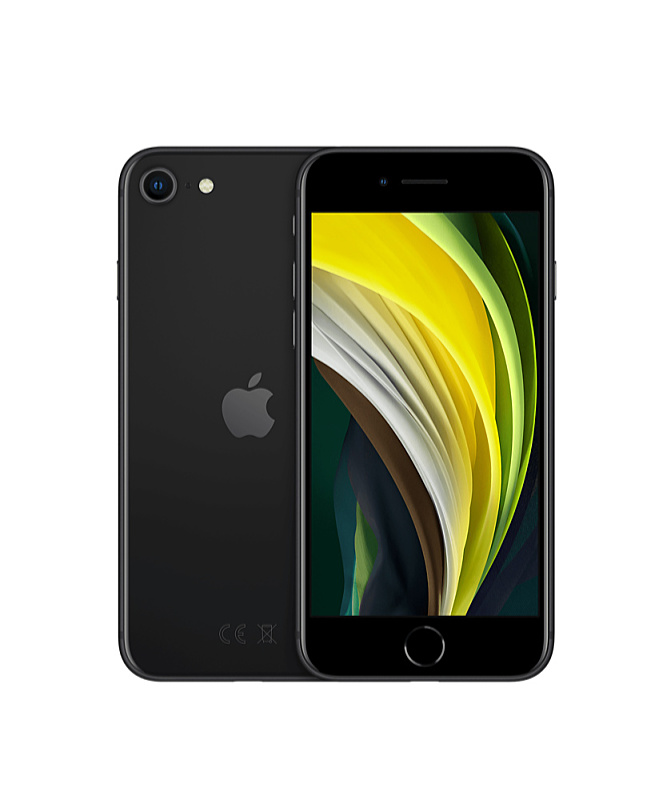 Apple - Mobiltelefonok, GPS - Apple iPhone SE2 128GB Black mhgt3gh/a