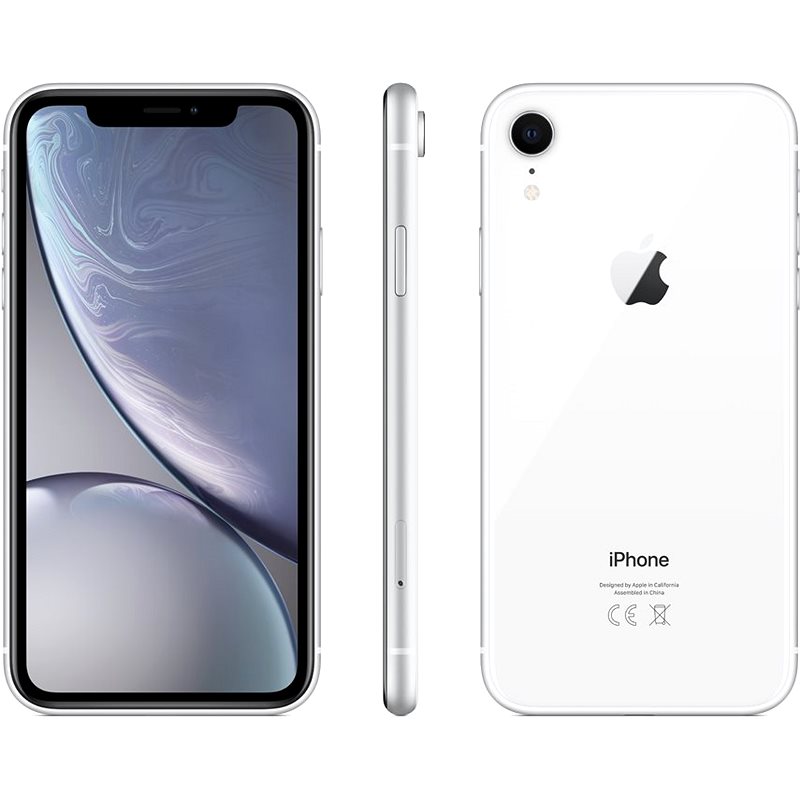 Apple - Mobiltelefonok, GPS - Apple iPhone XR 128Gb White mryd2