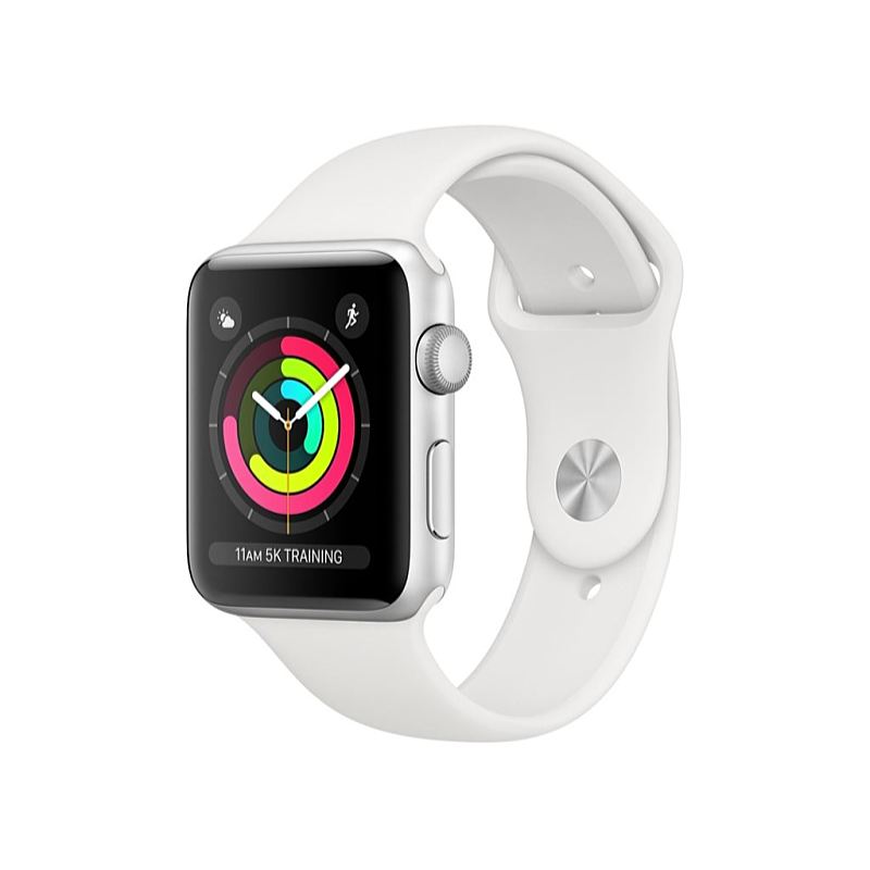 Apple - Mobiltelefonok, GPS - Apple Watch 3 42mm okosra, ezst
