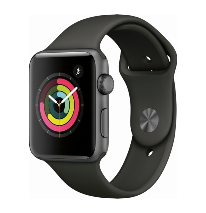 Apple - Mobiltelefonok, GPS - Apple Watch 3 42mm Aluminium okosra, asztroszrke