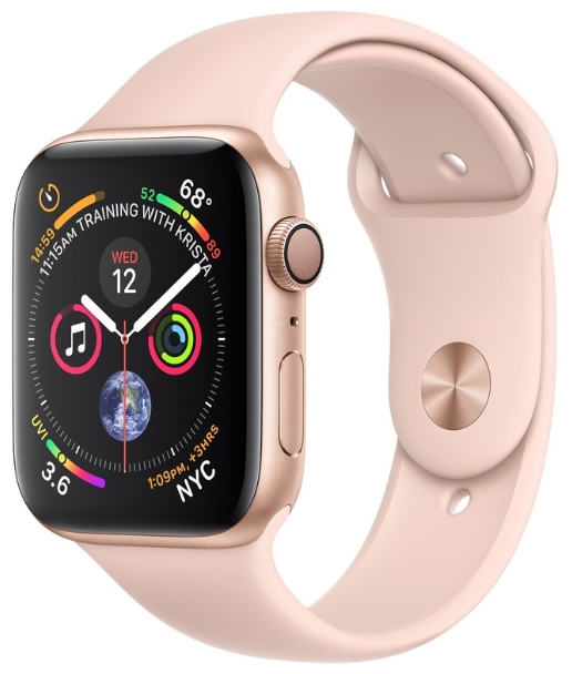 Apple - Mobiltelefonok, GPS - Apple Watch 4 40mm okosra, arany/pink
